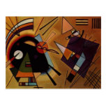 Black And Violet Post Card