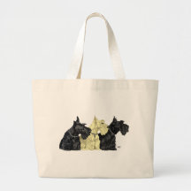 Black and Wheaten Scotties Bags