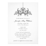 Black And White Bridal Shower Invitations invitations