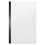 Black and White Business Stationery