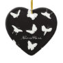 Black and White Butterfly Silhouettes