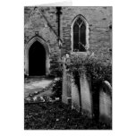 Black and White Church Card