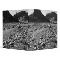 Black And White Creek 3 Ring Binders