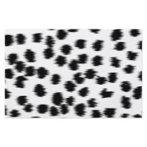 Black and White Dalmatian Print Pattern. Personalized Flyer