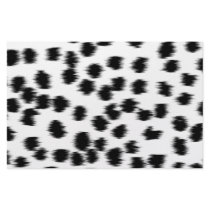 Black and White Dalmatian Print Pattern. Stationery