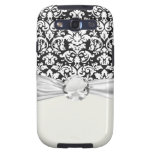 black and white damask flourish galaxy s3 cover