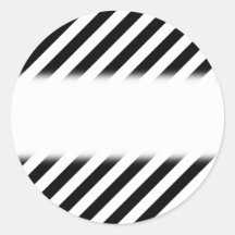 Black and White Diagonal Stripes. Stickers