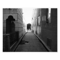 Black And White Driveway Photo Art