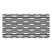 Black and White Geometric Graphic Pattern. Photo Greeting Card