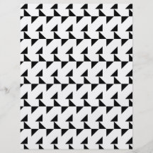Black and White Geometric Pattern. Flyers