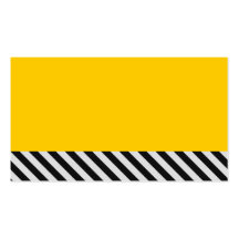Black and White Hazard Stripes Textured Business Card Templates