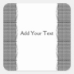 Black and White Houndstooth Manage this category Stickers