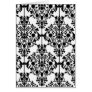 Black and White Lace Wallpaper Card