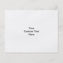 Black and White Love Heart Design. Personalized Flyer