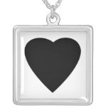 Black and White Love Heart Design. Jewelry