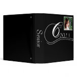 Black and White Modern Classic Graduation Binder
