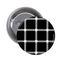 Black and White Optical Illusion Pin