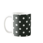 Black and White Polka Dot Mug