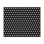Black and White Polka Dot Pattern. Spotty. Flyer