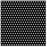 Black and White Polka Dot Pattern. Spotty. Cut Outs