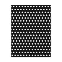 Black and White Polka Dot Pattern. Spotty. Post Cards