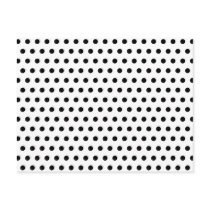 Black and White Polka Dot Pattern. Spotty. Post Card
