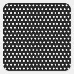 Black and White Polka Dot Pattern. Spotty. Stickers