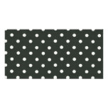 Black and White Polka Dots photo cards