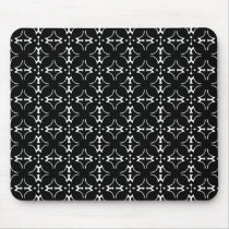 Black and White Retro Mousepad mousepads