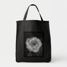 Black and White Rose. Bags