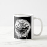 Black And White Rose Fine Art Mugs
