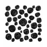 Black and White, Roses Pattern. t-shirts