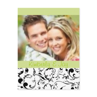 Black and White Save the Date photo postcards by Classic_Events