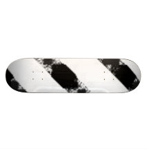 Black and White SkateBoard