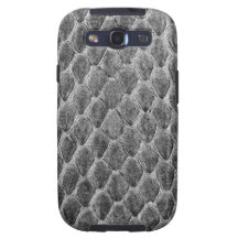 Black and White Snakeskin Scales