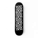 Black and White Spiral. Skate Deck