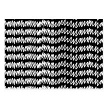 Black and white squiggle pattern. business card template