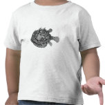 Black and White Striped Cowfish t-shirts