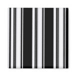 Black and White Stripes Magnet