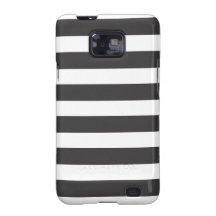 Black and White Stripes Samsung Galaxy S Case