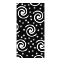 Black and White Swirls and Dots. Photo Card