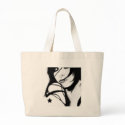 Black and White Tote bags