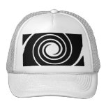 Black and White Twist. hats