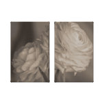 Black and white wall art stretched canvas print