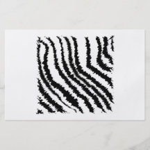 Black and White Zebra Print Pattern. Flyers