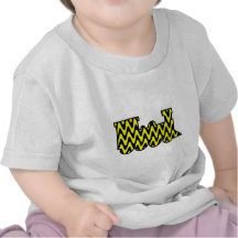 Black and Yellow Train Tee Shirts