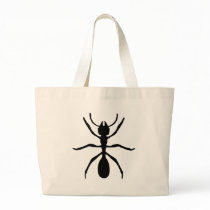black ant canvas bag