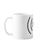 black antenna icon mugs