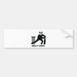 black area 51 league icon bumper stickers