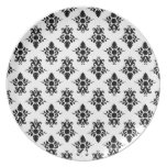 Black Baroque plates